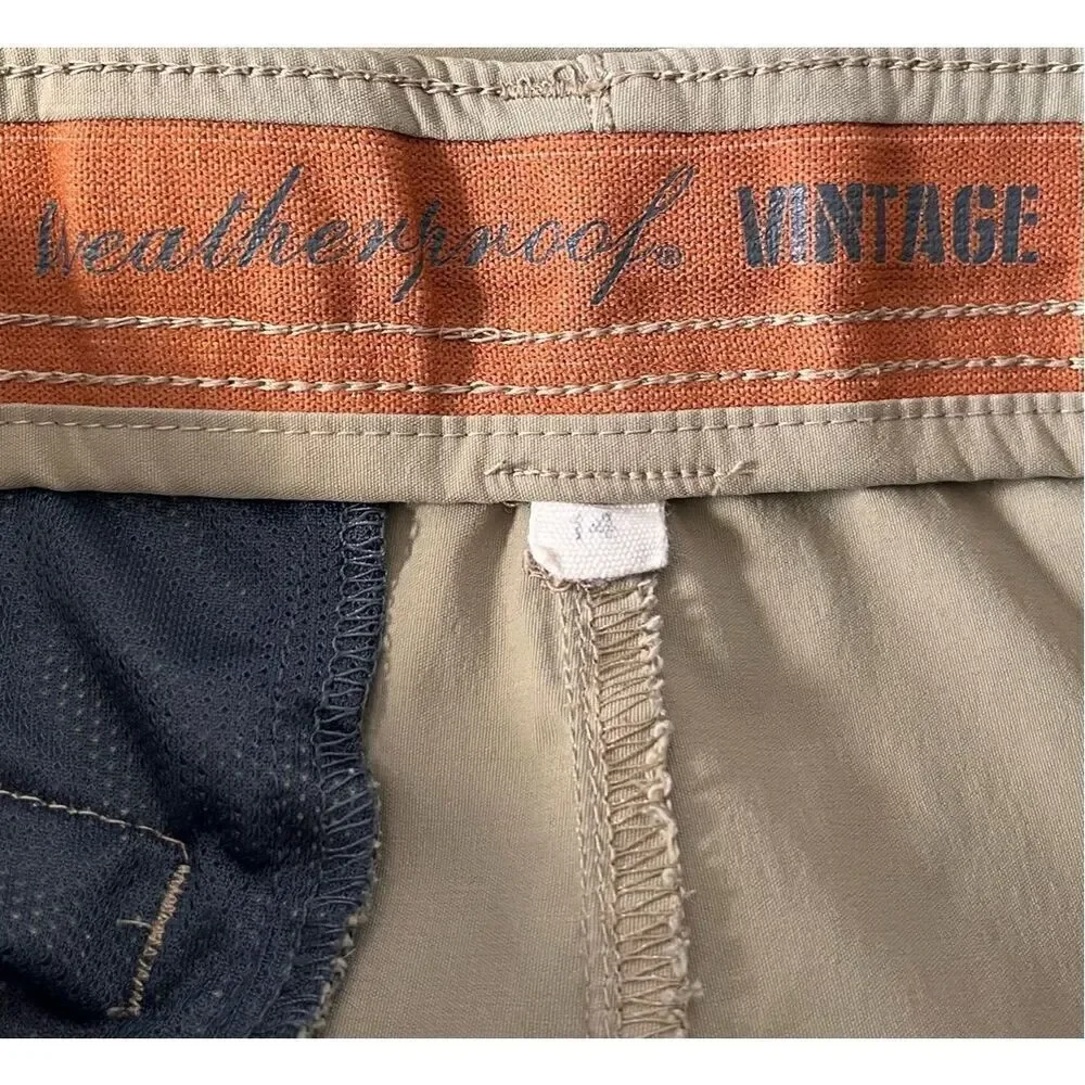 Boys Weatherproof Vintage Cargo Shorts   Sz 14